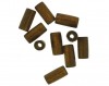 Cilindro madeira bege - 11x6 mm (50gr = +/- 230 peças)MA-301