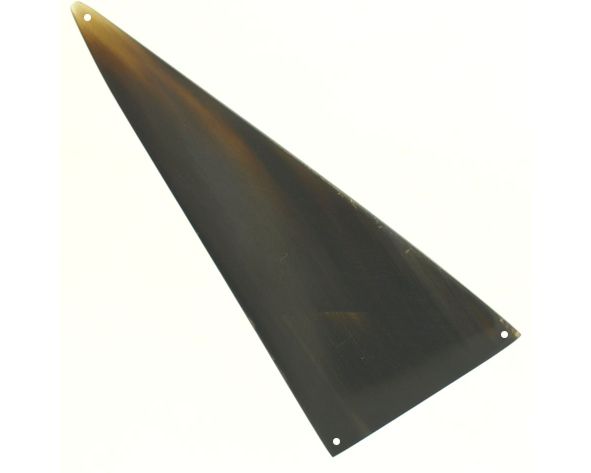 Entremeio triângulo chifre 3 furos - 5.5x3 cm (un) FB-546